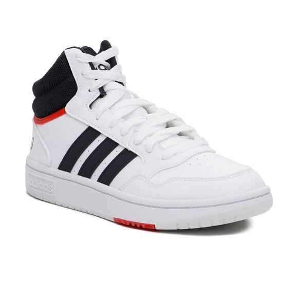 NIB ADIDAS Women 8 Hoops 4.0 Mid Athetic Basketball Sport Shoes Sneakers - Picture 2 of 6